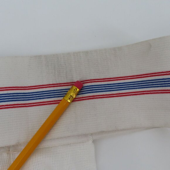 VTG The Duke Mens Small Red White Blue Stripe Band Jockstrap Athletic Supporter - Picture 5 of 8